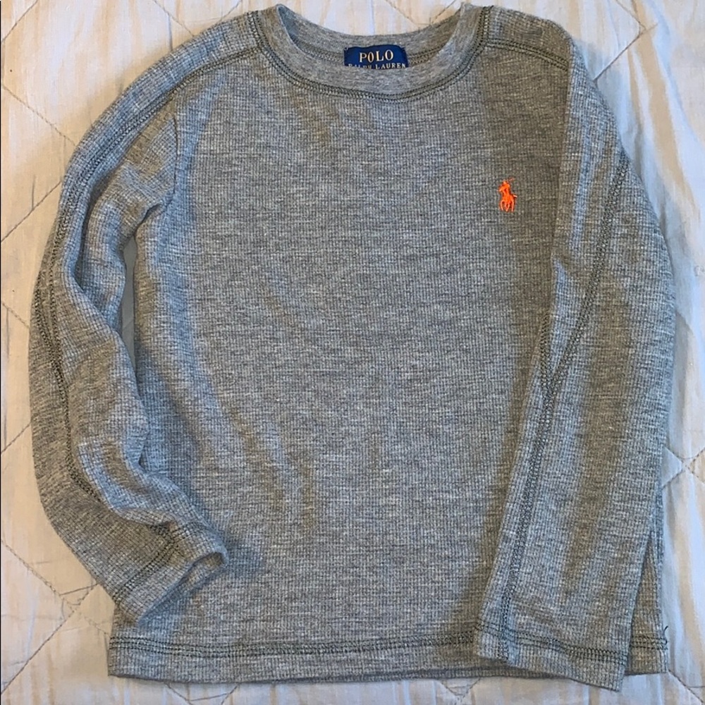 SOLD ~ Boys Polo Ralph Lauren Waffle T